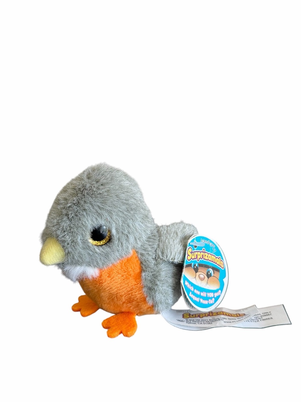 Surprizamals Mia Robin Mini Bird Mystery Plush Stuffed Animal Toy Series 12 2021